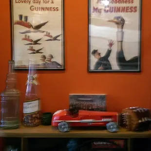 sushi and sashimi, interior