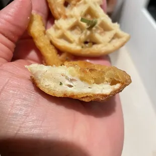 Chicken &amp; waffles!