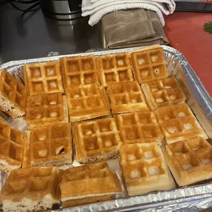 Waffle chicken