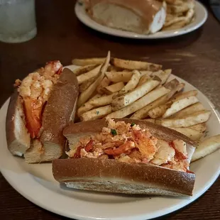 Special: Lobster Roll with Old Bay Fries