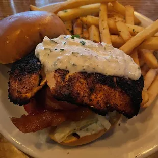 Special - Salmon Bacon Lettuce Tomato