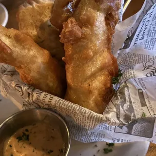 Beer Batter Fried Pickles