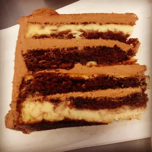 Chocolate cream cheese cake