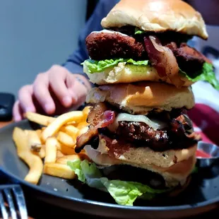 Secret menu item.  Burger tower