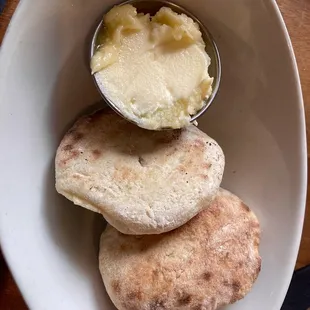 How's that looking? Warm and soft pita