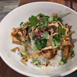 Blackened Shrimp Grain Bowl