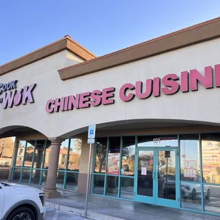 Outside plenty of parking