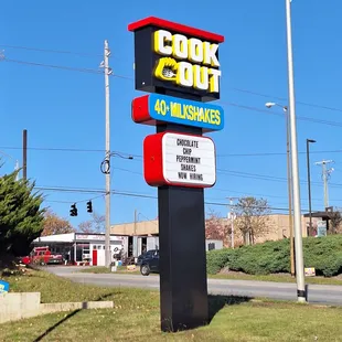 Signage by the highway.