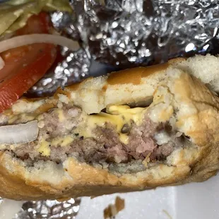 RAW "Well Done" Burger