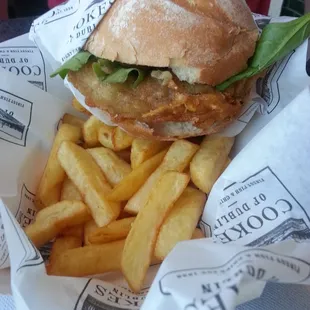 Deep Fried Burger