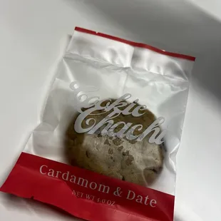 cardamom date cookie