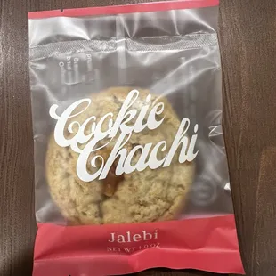 Jalebi cookie- buttery, amazing