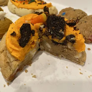 MONSTER MASH and  MONSTER in the background.