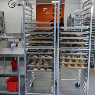 Freshly baked cookies