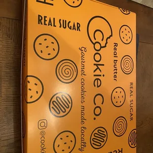 Cookie Co. box.