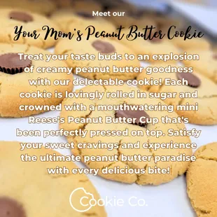 a recipe for peanut butter cookies