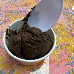 Chocolate ice cream