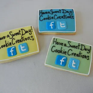 Leave a &quot;cookie&quot; business card when you make sales calls