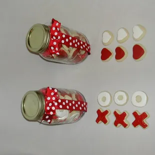 Mini Bites in a mason jar for teachers, neighbors, etc.