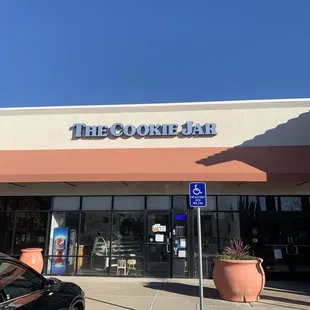 outside