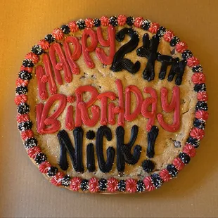 Cookie cake!