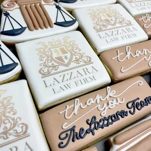 Lawyer referral thank you gifts, personalized and homemade from scratch. Under $35 and can also ship