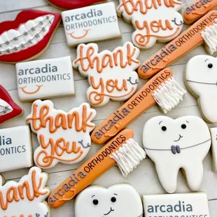 thank your dental referral partners of less than $35 per box!