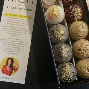 Cookie Rich x KoKo Collab - gold dusted cocoa makes this really special.