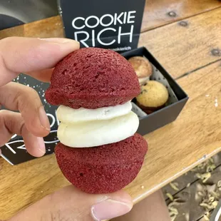 Bite sized cookie