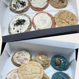 a box of cookies