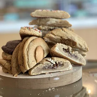 Assortment of cookies