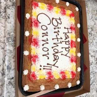 This Cookie was amazing!! The frosting was delicious.