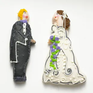 Bride &amp; Groom Cookie Cookiedoodle