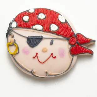 Pirate Face Cookie Cookiedoodle
