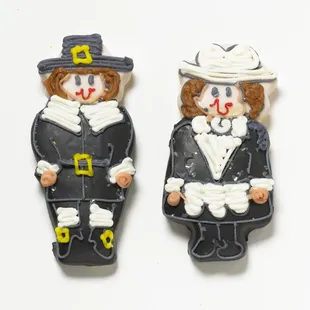 Pilgrim Cookie Thanksgiving Cookiedoodle