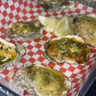 Charbroiled Oysters