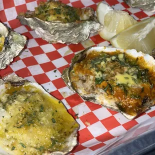 Charbroiled Oysters