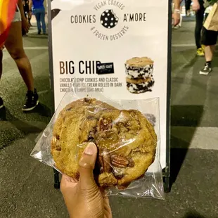 Turtle and Chocolate Chip cookies