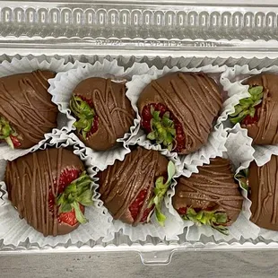 Chocolate-covered strawberries