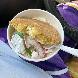 Lemon Crunch with a Lemon Cookie