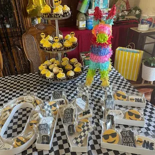 Amanda made beautiful cookies that really were right on theme with my son's 1st birthday party! They were delicious!!