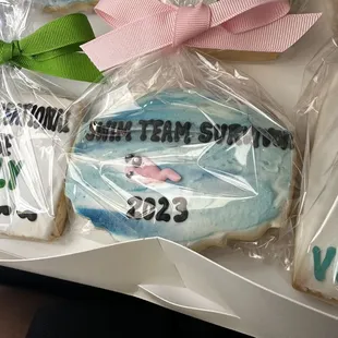 cookies wrapped in plastic bags