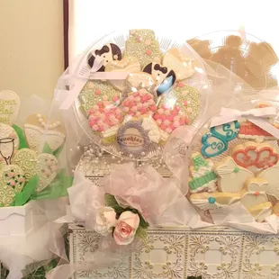 Wedding Display Cookies By Design Ft Worth TX