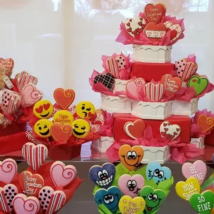 Valentines Display in store front!