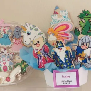 Fairytale Fantasy Cookie Display Cookies By Design FT Worth TX
