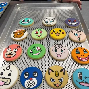 I wanted some Pokemon cookies for my son's girlfriend.  They sent me this pic and I knew they were perfect!