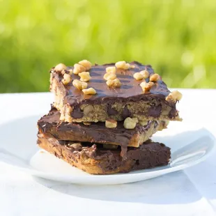 choco oat bars.