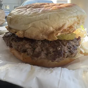 Ostrich Burger