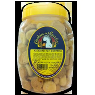 a jar of cookies