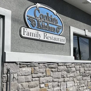 the front of the restaurant